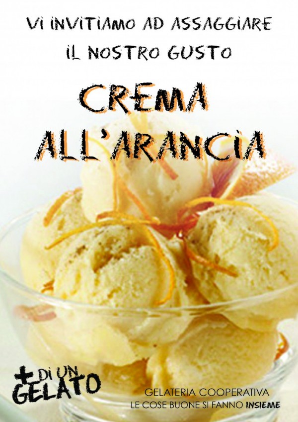 Crema all'arancia
